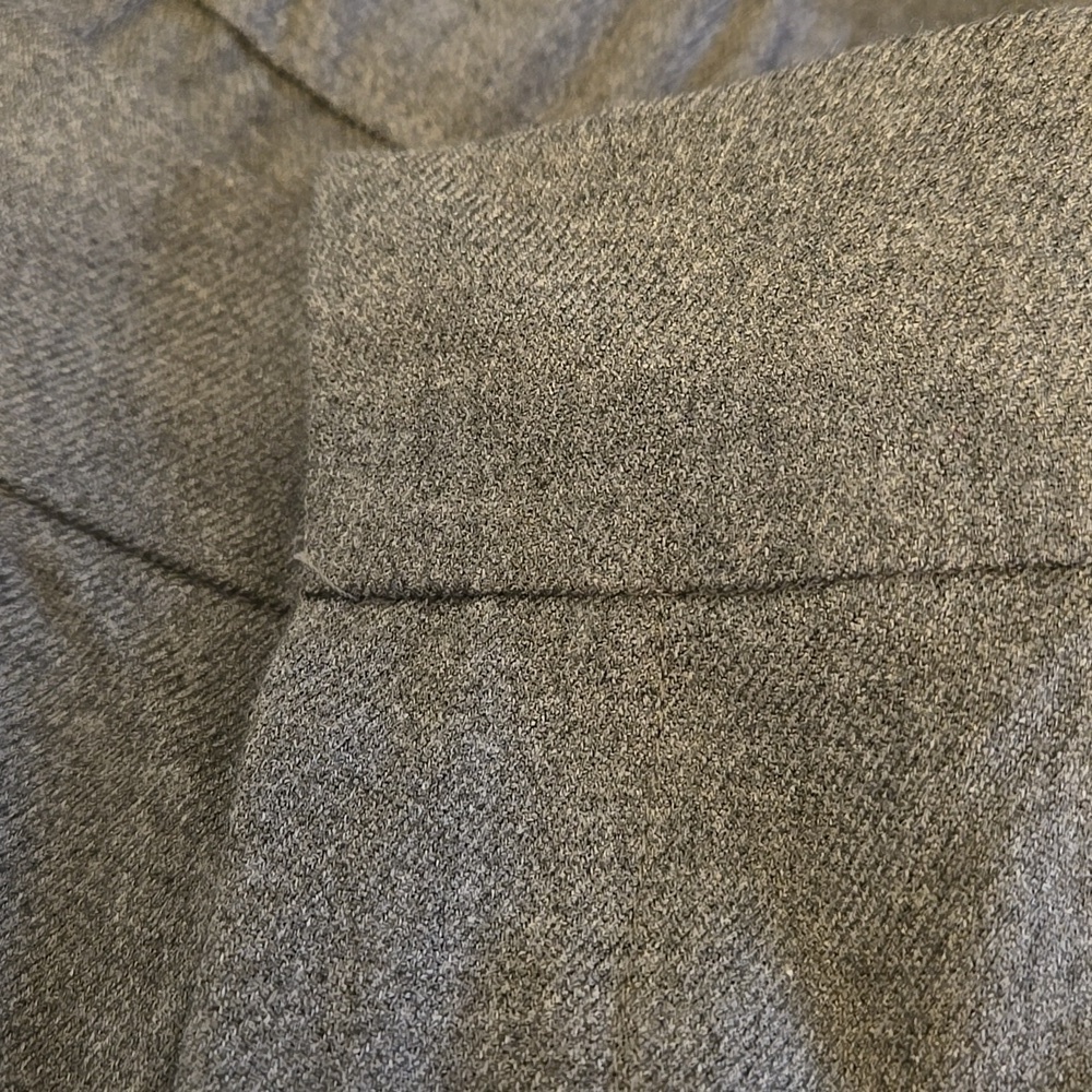 Hollister Uktra Hi Rise Wide Leg Gray Trouser Dress Pants - Picture 7 of 7